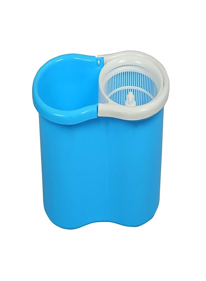 DS Enterprise Mop Floor Cleaner with Spin Bucket Mop Set Offer for Best 360 Degree Easy Magic Cleaning and 2 Microfiber Refills (Plastic Spin) - Image 3